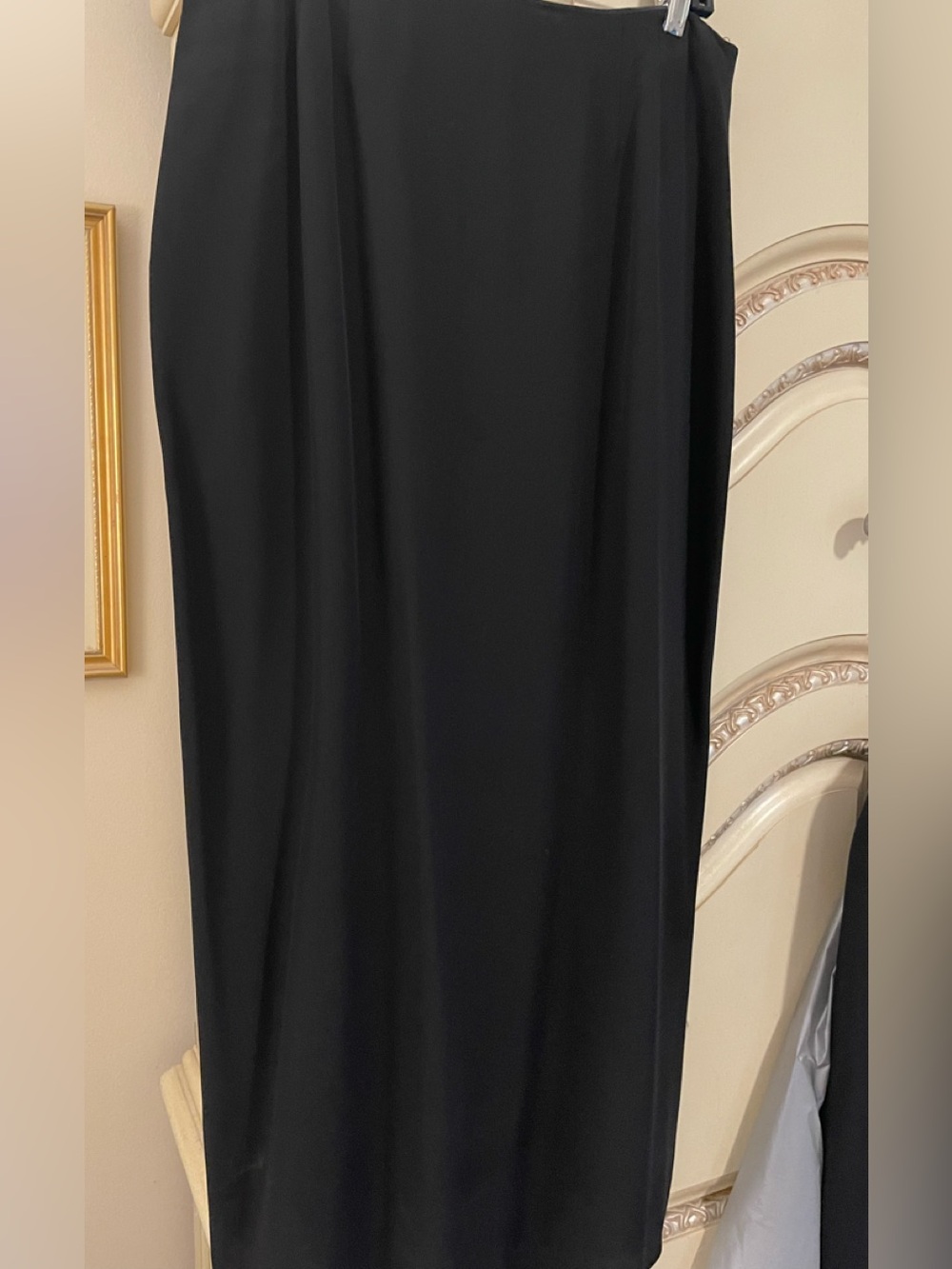 Classic Ellen Tracy silk Pencil Skirt — hidden back zip quality! 14